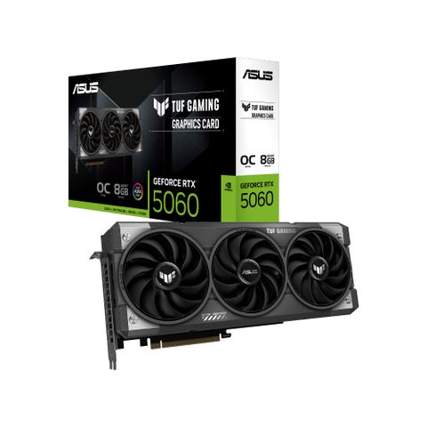 ASUS TUF Gaming GeForce RTX 5060 8GB GDDR7 OC 顯示卡