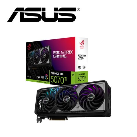 ASUS 華碩 ROG-STRIX-RTX5070Ti-O16G-GAMING 顯示卡 (組合包A)