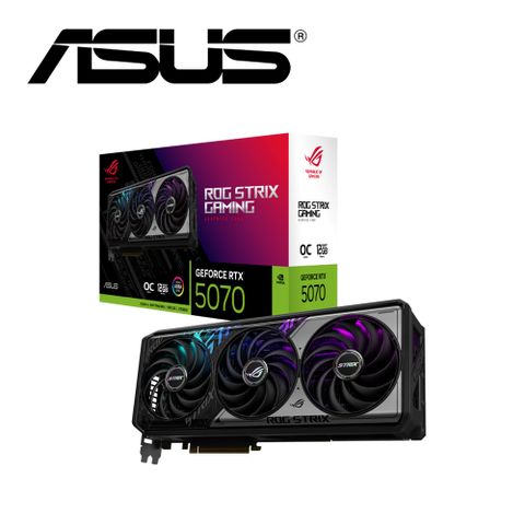 華碩 ROG-STRIX-RTX5070-O12G-GAMING 顯示卡 (組合包)