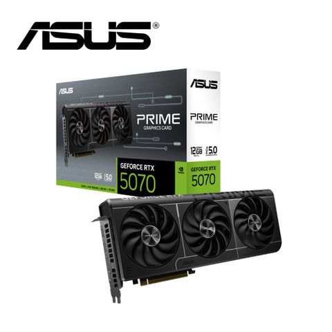 華碩 PRIME-RTX5070-12G 顯示卡+全漢 VITA-750GMW 白色 金牌