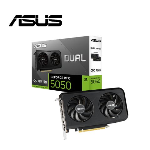 ASUS 華碩 Dual GeForce RTX 5050 8GB GDDR6 OC 顯示卡