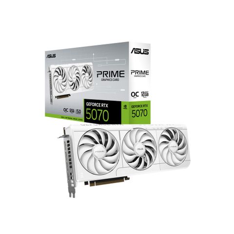 華碩 PRIME-RTX5070-O12G-WHITE 顯示卡+華碩 PRIME 850W ATX3.0 金牌