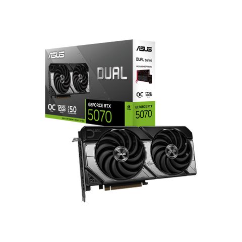 華碩 DUAL-RTX5070-O12G 顯示卡+華碩 PRIME 850W ATX3.0 金牌