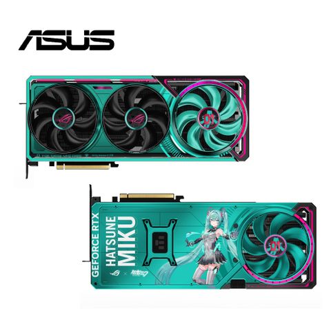 ASUS 華碩 ROG Astral GeForce RTX 5080 16GB GDDR7 OC HATSUNE MIKU EDITION 顯示卡