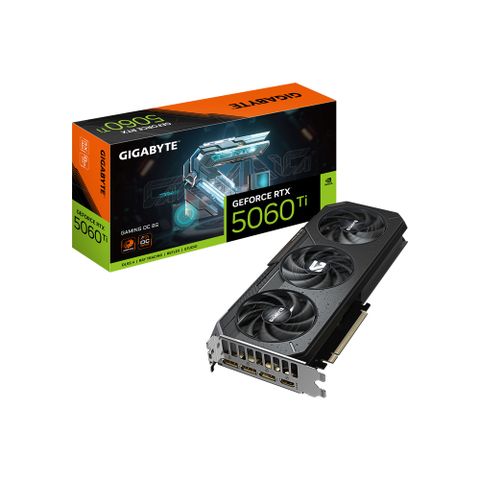 技嘉GIGABYTE GeForce RTX5060 Ti GAMING OC-8GD 顯示卡