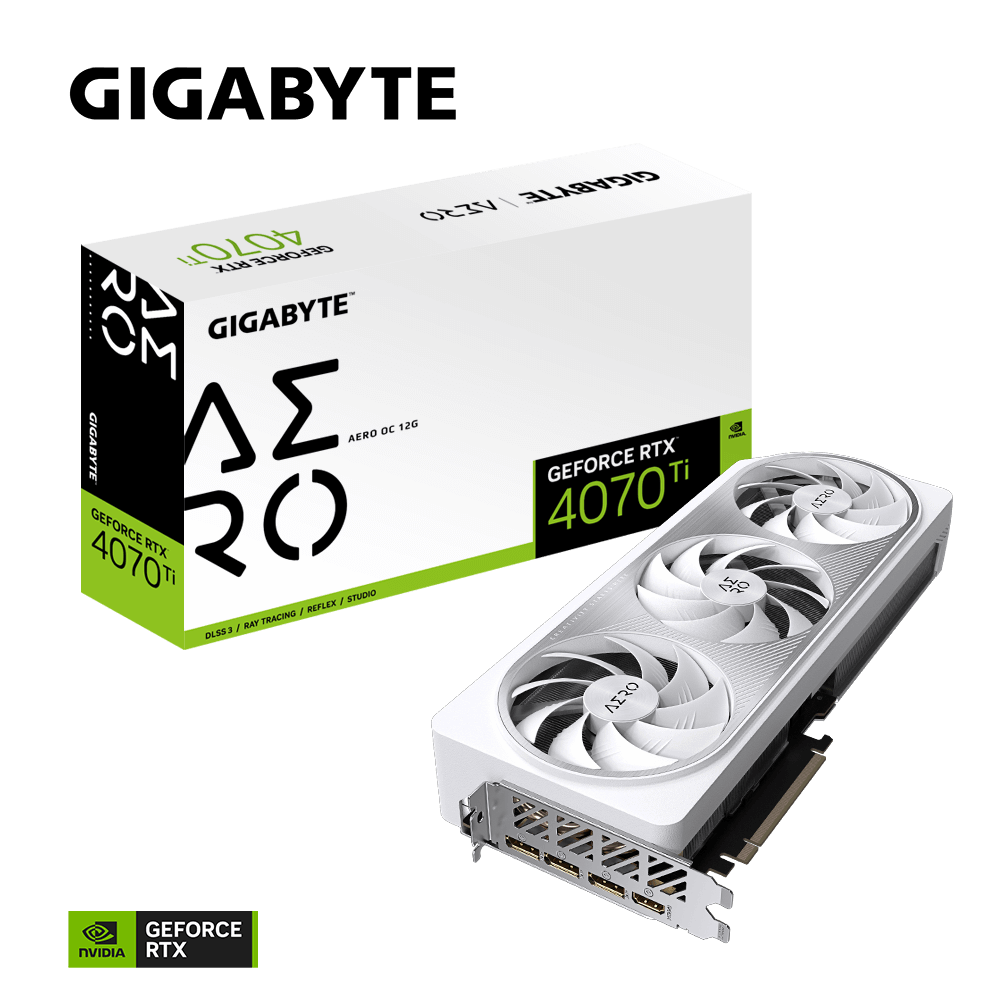 技嘉GeForce RTX 4070 Ti AERO OC 12G 顯示卡- PChome 24h購物