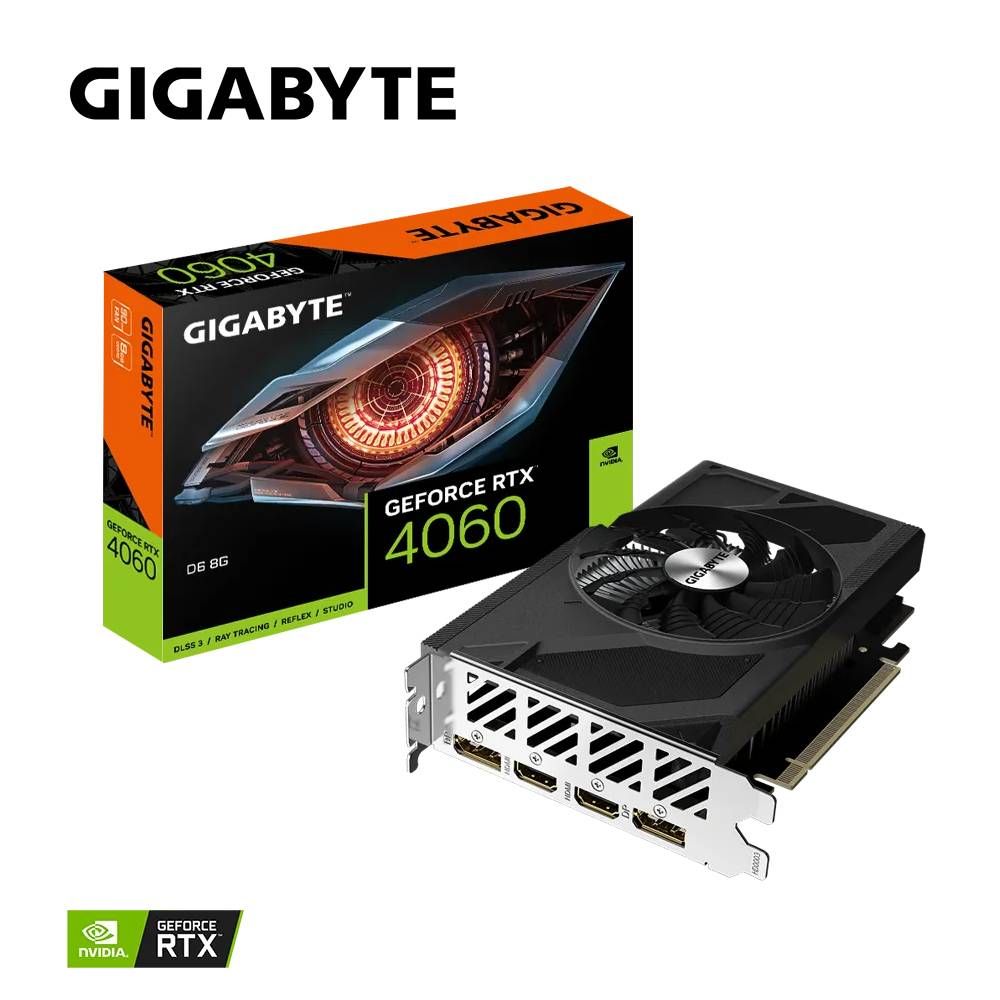 GIGABYTE 技嘉  GeForce RTX 4060 D6 8G 顯示卡