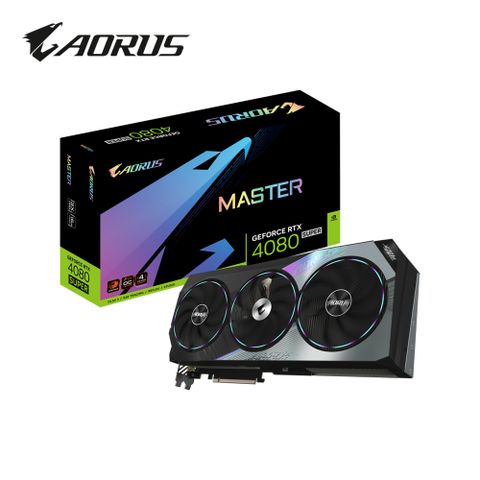 技嘉 AORUS GeForce RTX 4080 SUPER MASTER 16G 顯示卡