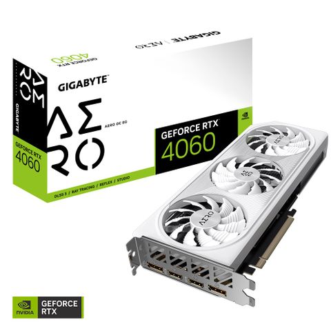 GIGABYTE 技嘉 GeForce RTX 4060 AERO OC 8G 顯示卡