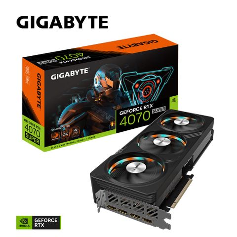 GIGABYTE 技嘉 GeForce RTX 4070 SUPER GAMING OC 12G 顯示卡