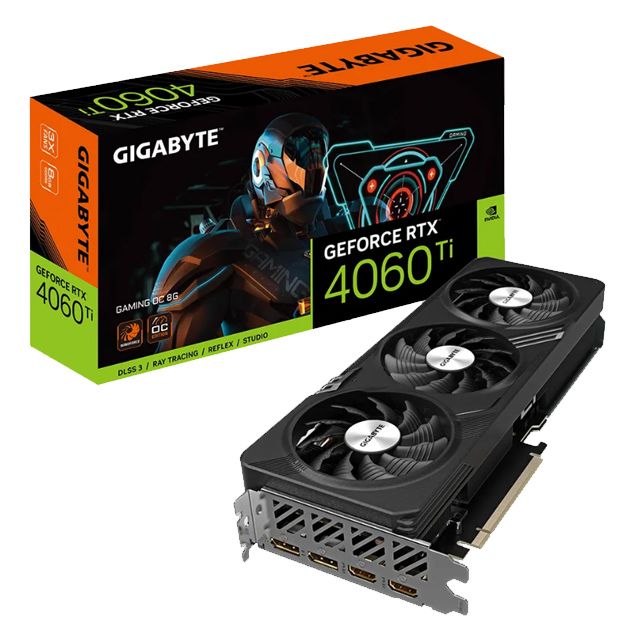 GIGABYTE 技嘉  GeForce RTX 4060 Ti GAMING OC 8G 顯示卡