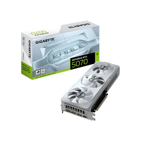 技嘉 GIGABYTE GeForce RTX5070 EAGLE OC ICE SFF 12G 顯示卡