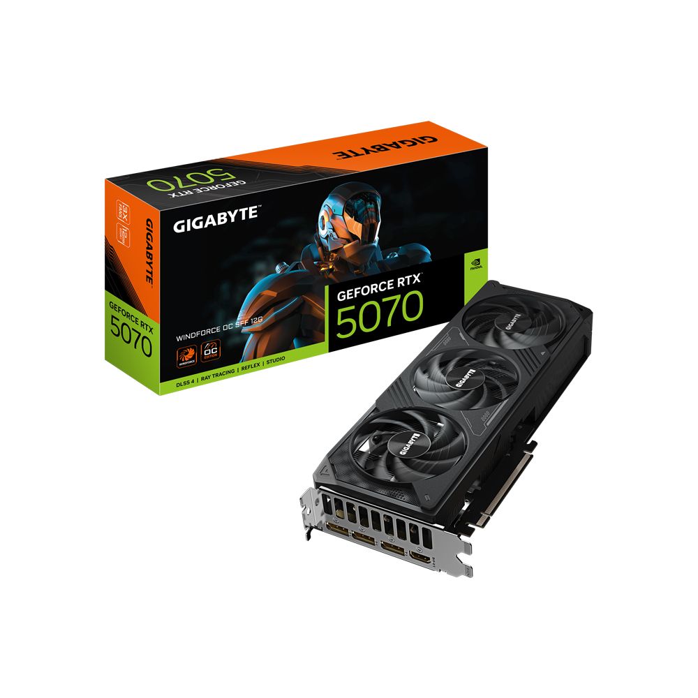 GIGABYTE 技嘉 GeForce RTX5070 WINDFORCE OC SFF 12G 顯示卡
