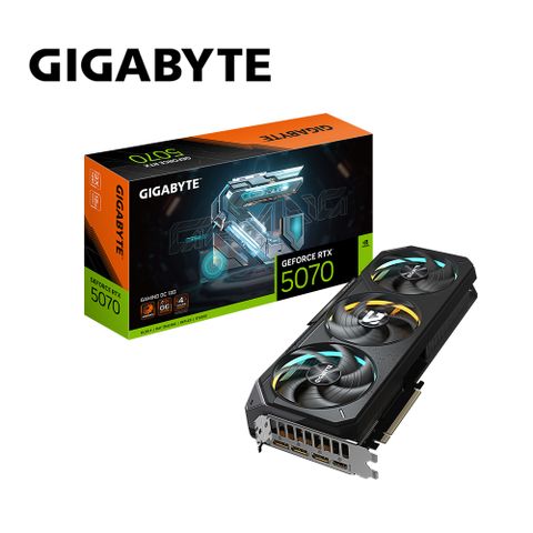 GIGABYTE 技嘉 GeForce RTX 5070 GAMING OC 12G 顯示卡