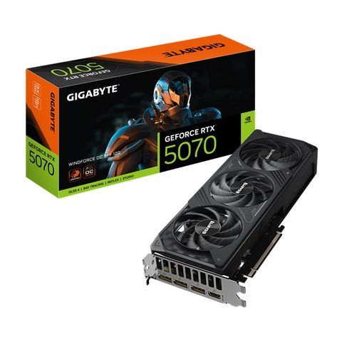 技嘉 AORUS GeForce RTX 5070 WINDFORCE OC SFF 12G 顯示卡