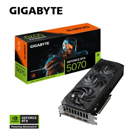 GIGABYTE 技嘉 GeForce RTX5070 WINDFORCE SFF 12G 顯示卡