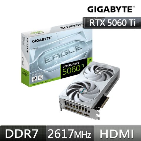 GIGABYTE 技嘉 GeForce RTX5060 Ti EAGLE OC ICE 16GB 顯示卡