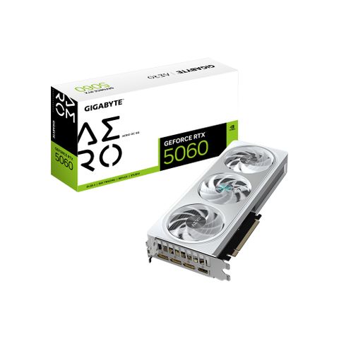 技嘉GIGABYTE AERO GeForce RTX 5060 OC 8GB 顯示卡
