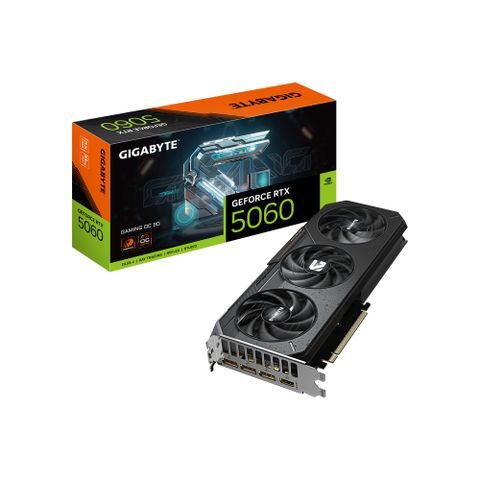 技嘉GIGABYTE GAMING GeForce RTX 5060 OC 8GB 顯示卡