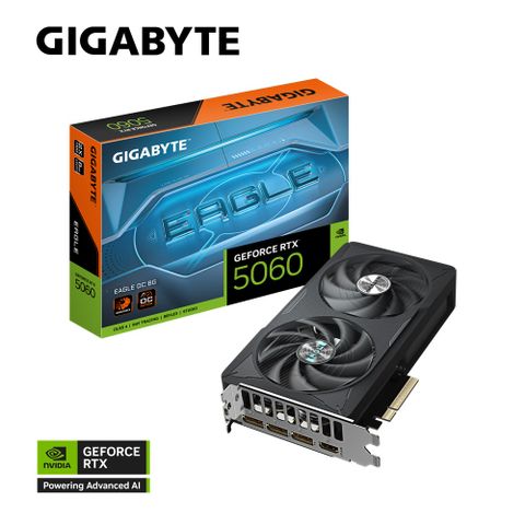 技嘉 GeForce RTX 5060 EAGLE OC 8G 顯示卡