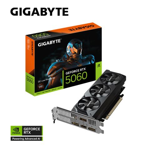 GIGABYTE 技嘉 GeForce RTX 5060 OC Low Profile 8G 顯示卡
