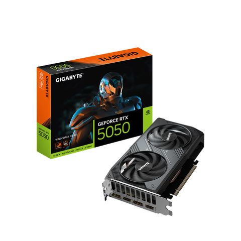技嘉GIGABYTE WINDFORCE GeForce RTX 5050 OC 8GB 顯示卡