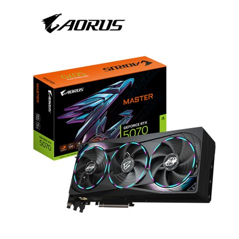 技嘉 AORUS RTX 5070 MASTER 12G 顯示卡