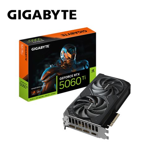 技嘉 RTX 5060 Ti WINDFORCE OC 8G 顯示卡+技嘉 GP-P650G 金牌