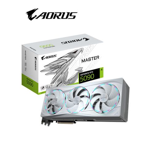 GIGABYTE 技嘉 AORUS RTX 5090 MASTER ICE 32G 顯示卡 (組合包)