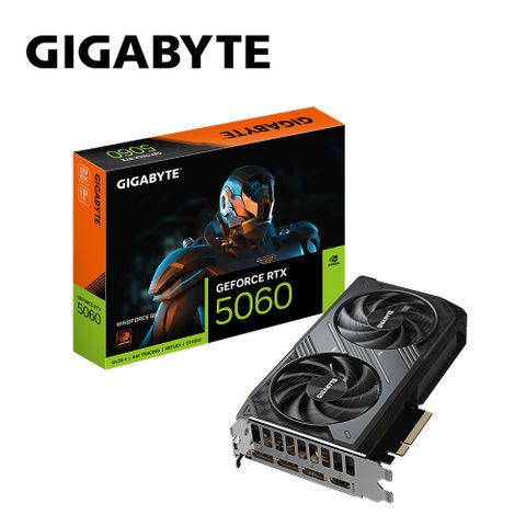 技嘉 RTX5060 WINDFORCE 8G 顯示卡+羅技 M240 無線靜音藍牙滑鼠