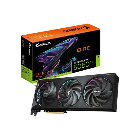 技嘉GIGABYTE AORUS GeForce RTX5060 Ti ELITE-16GD 顯示卡