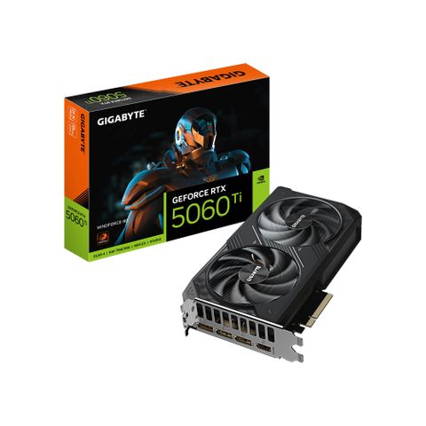 技嘉GIGABYTE GeForce RTX5060 Ti WINDFORCE OC-8GD 顯示卡