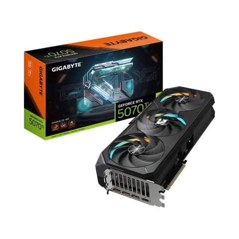 技嘉GIGABYTE GeForce RTX 5070 Ti GAMING OC 16G 顯示卡