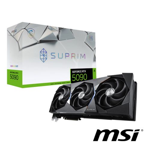【RTX50 超值組】微星 RTX 5090 32G SUPRIM SOC 顯示卡 +  B760 GAMING PLUS WIFI D4 主機板