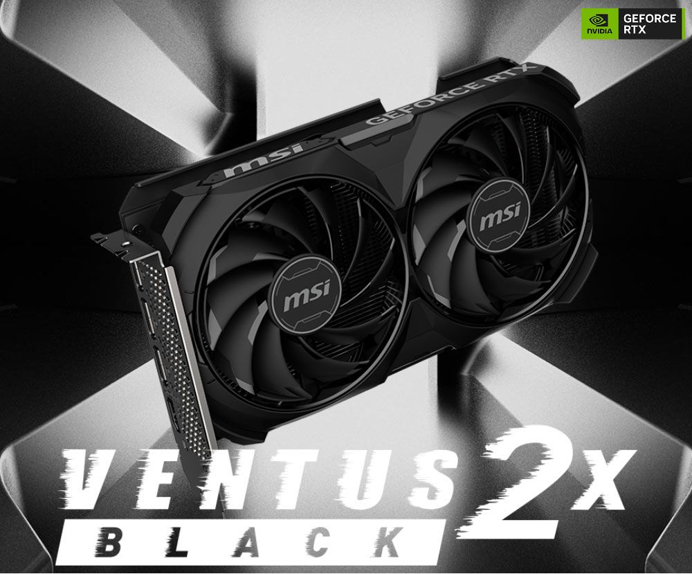 微星MSI RTX 4060 Ti 16G VENTUS 2X BLACK OC 顯示卡- PChome 24h購物