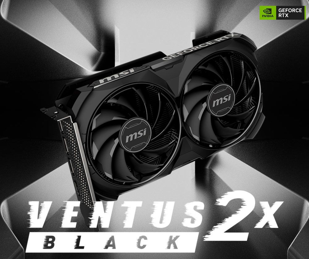 微星MSI RTX 4060 Ti 8G VENTUS 2X BLACK 顯示卡- PChome 24h購物