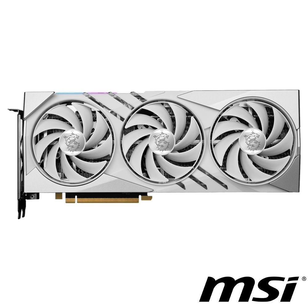 MSI 微星  GeForce RTX 4060 Ti GAMING X SLIM WHITE 8G 顯示卡