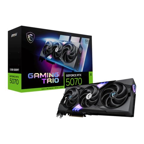 MSI GeForce RTX 5070 12G GAMING TRIO OC 顯示卡