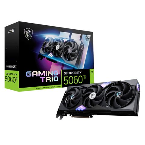 MSI GeForce RTX 5060 Ti 8G GAMING TRIO OC 顯示卡