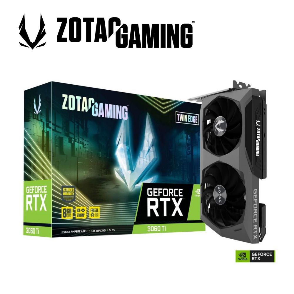 ZOTAC】GAMING GeForce RTX 3060 Ti GDDR6X Twin Edge 顯示卡- PChome