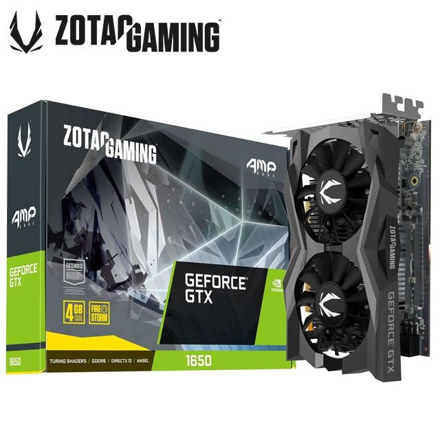 ZOTAC 索泰GAMING GeForce GTX 1650 AMP Core GDDR6 顯示卡- PChome