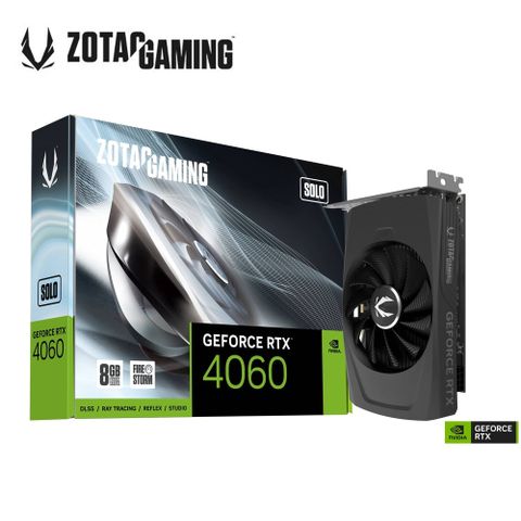 ZOTAC GAMING GeForce RTX 4060 8GB SOLO 顯示卡