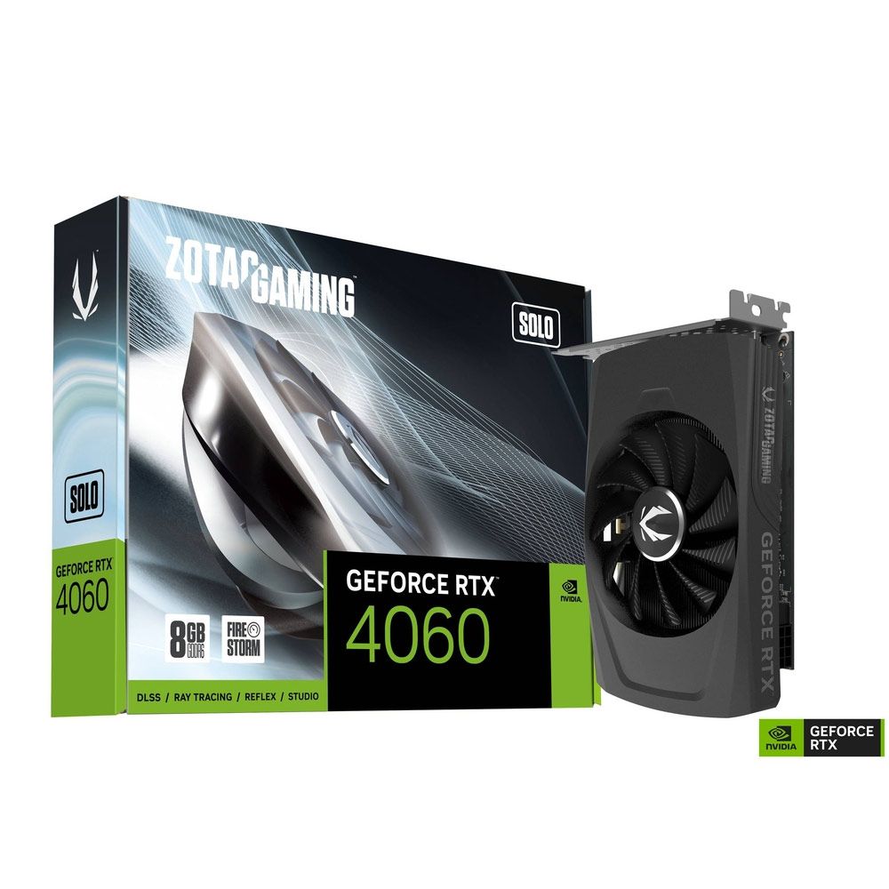 ZOTAC  GAMING GeForce RTX 4060 8GB SOLO 顯示卡