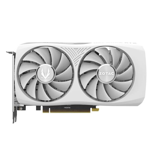 ZOTAC  GAMING GeForce RTX 4060 8GB Twin Edge OC White Edition 顯示卡