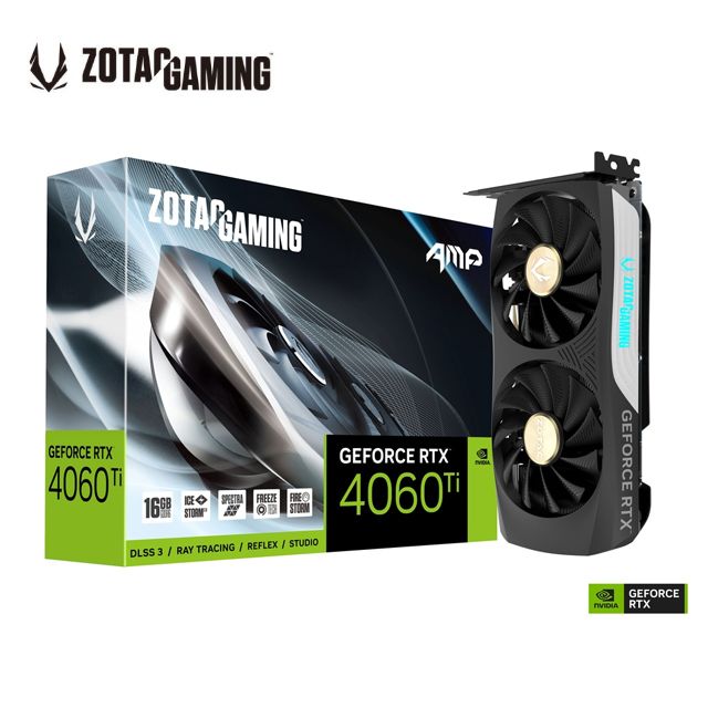 ZOTAC  GAMING GeForce RTX 4060 Ti 16GB AMP 顯示卡