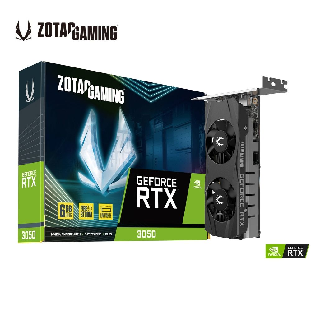 ZOTAC  GAMING GeForce RTX 3050 6GB GDDR6 LP 顯示卡