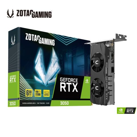 ZOTAC GAMING GeForce RTX 3050 6GB GDDR6 LP 顯示卡