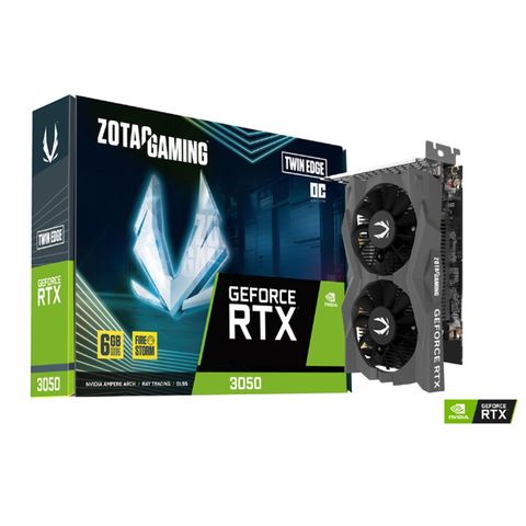 ZOTAC GAMING GeForce RTX 3050 6GB GDDR6 Twin Edge OC 顯示卡
