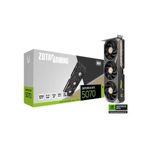 ZOTAC GAMING GeForce RTX 5070 SOLID 顯示卡
