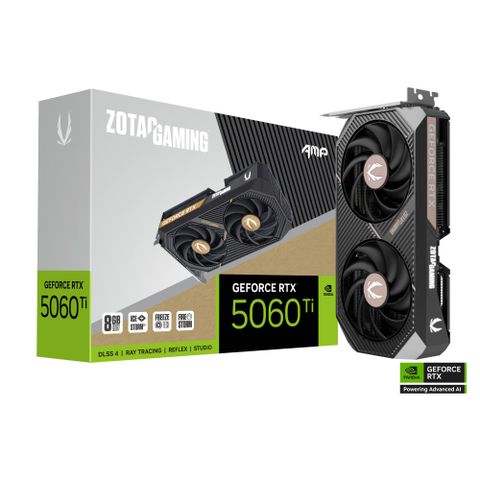 ZOTAC GAMING GeForce RTX 5060 Ti 8GB AMP 顯示卡